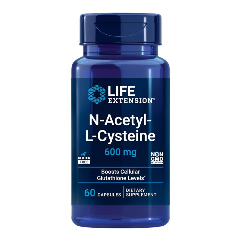 N-acetyl-l-cysteine ​​​​nac life extension 60caps imported
