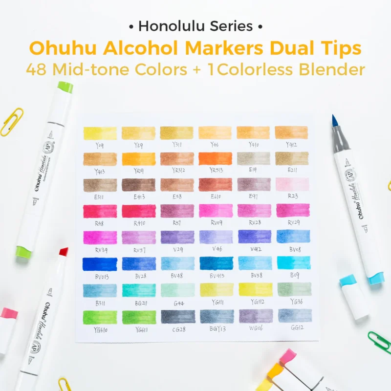 48-COLOR DOUBLE-TIPPED MARKER