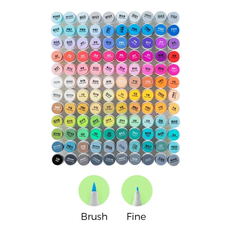120-COLOR MARKERS